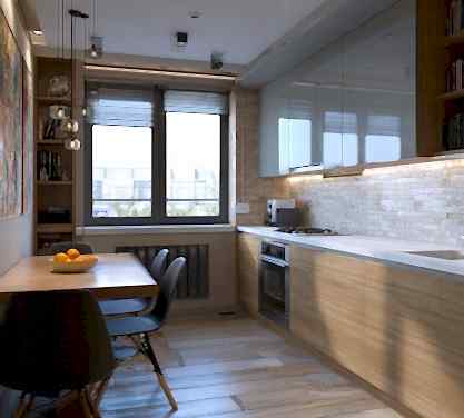 Дизайнерский ремонт кухни