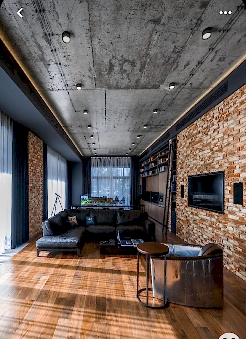 Ремонт в стиле лофт 5