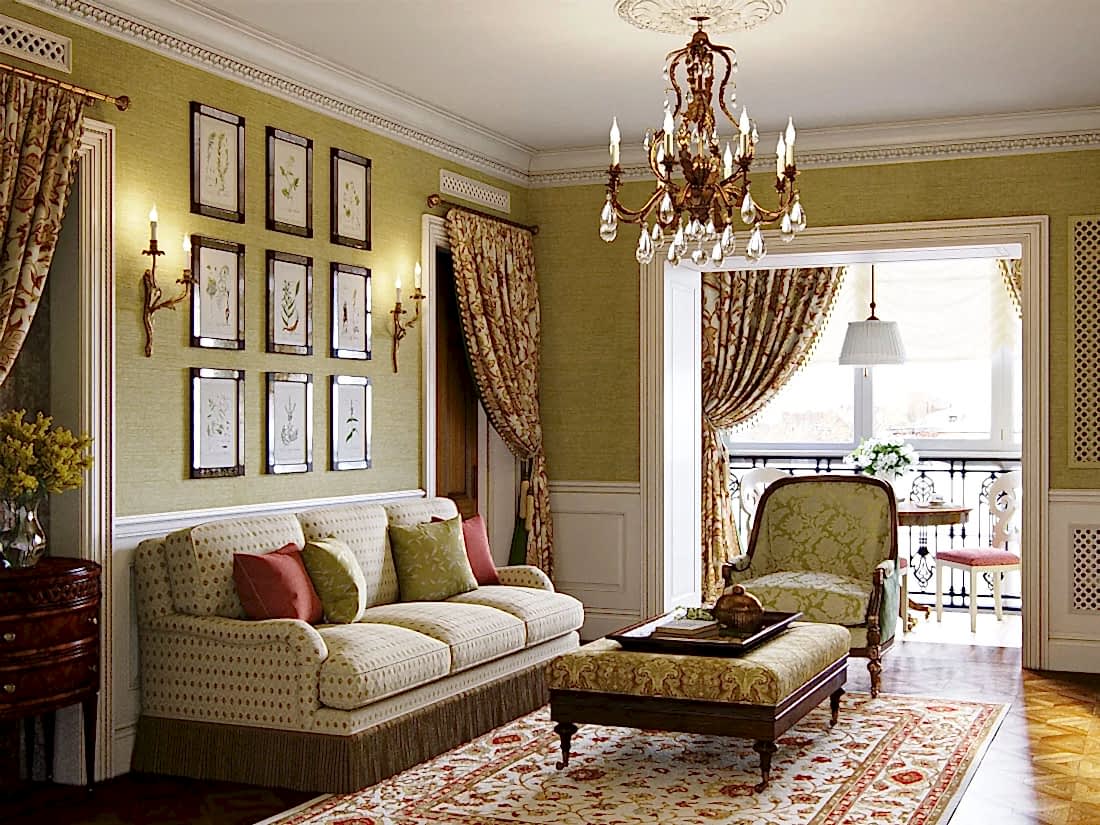 ремонт в английском стиле