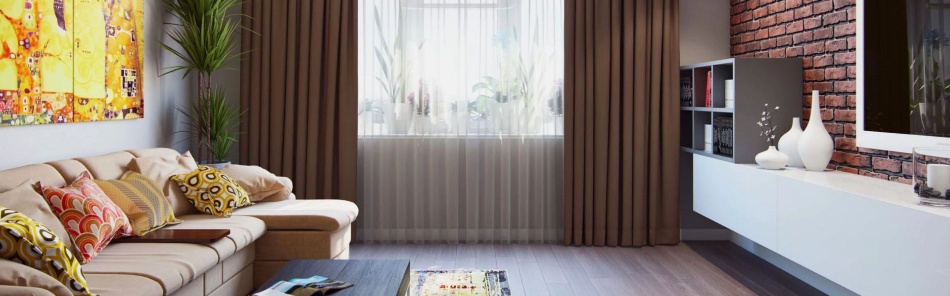 ремонт гостинной-зала превью