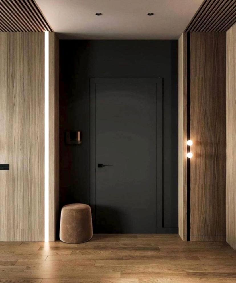 ремонт квартиры в темных тонах 14