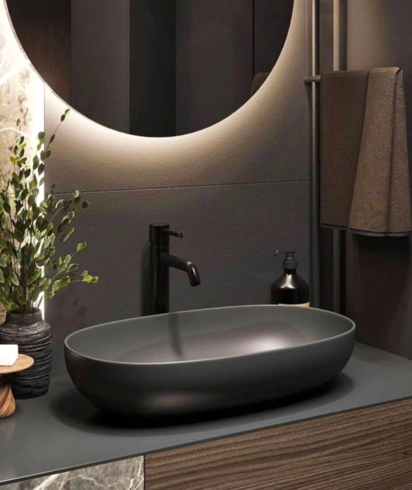 ремонт квартиры в темных тонах 18