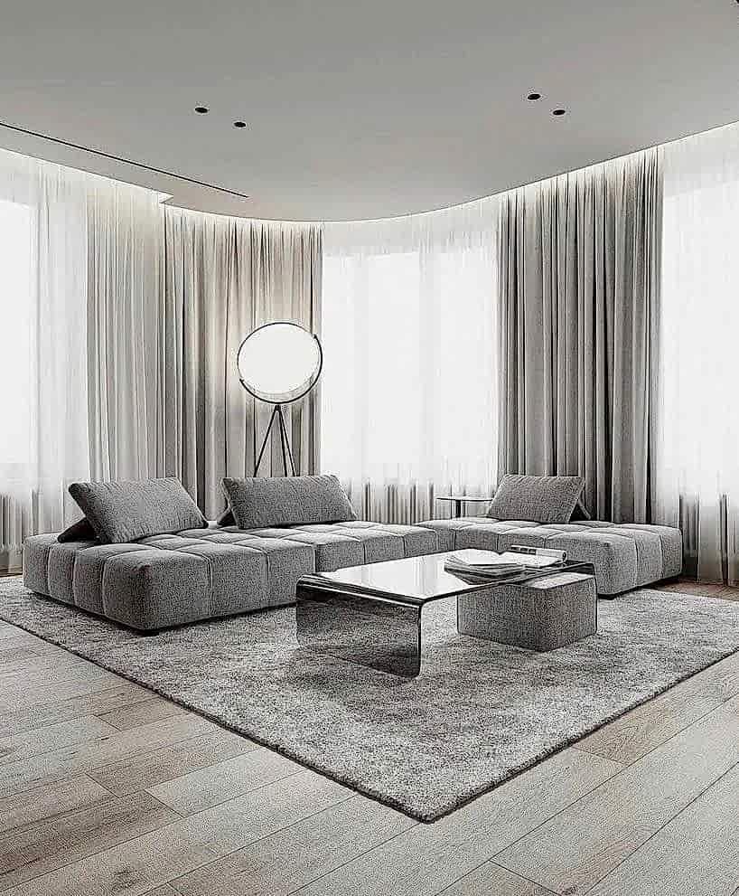 квартира в стиле минимализм 12