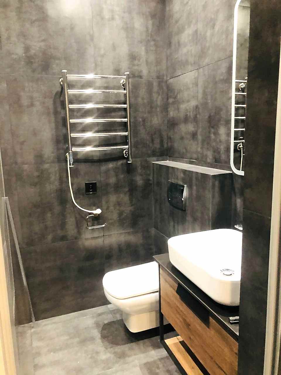 квартира в стиле минимализм светлая 113