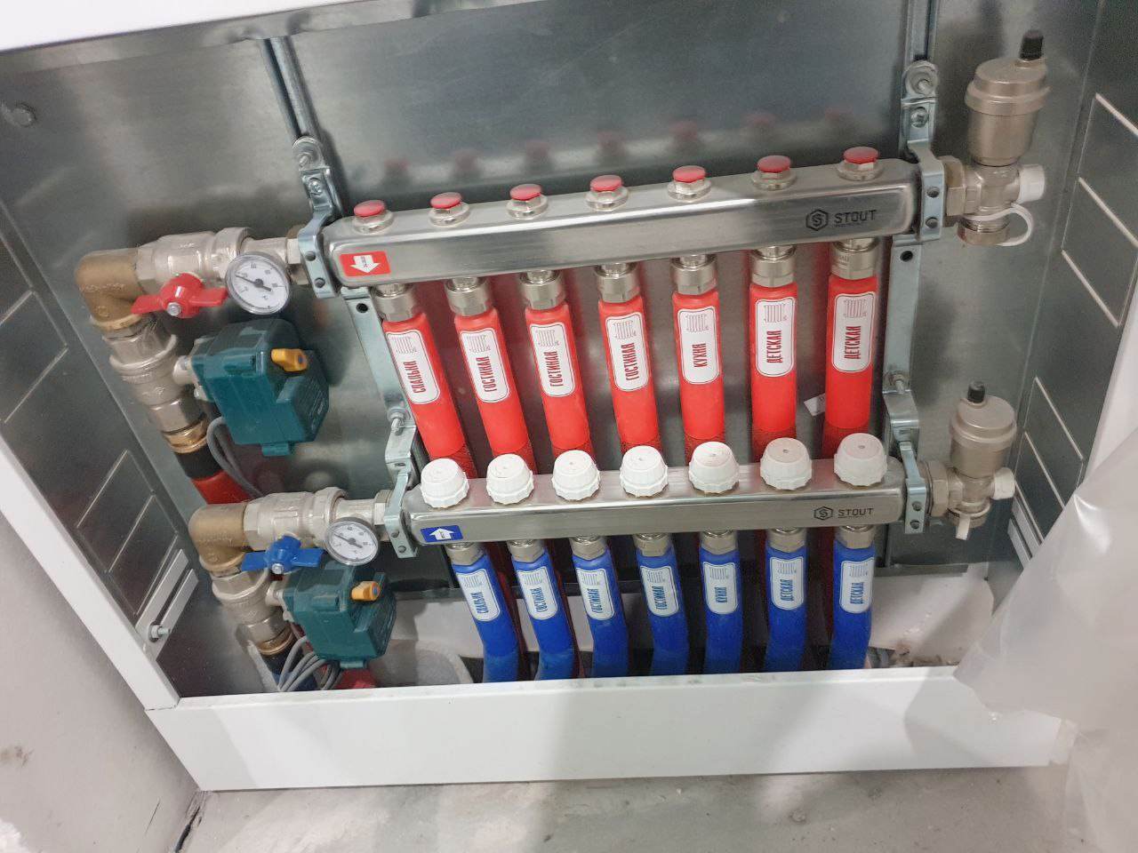 монтаж отопления 11